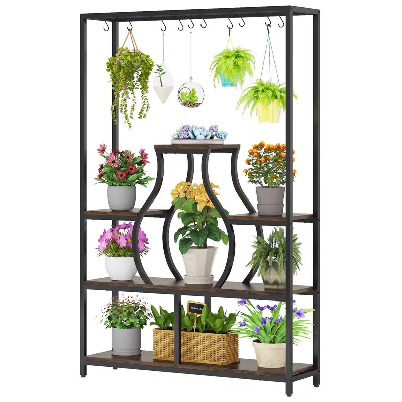 ชั้นวางกระถางต้นไม้แขวนผนังสำห - Bonsai Garden Wall บทวิจารณ์และราคา