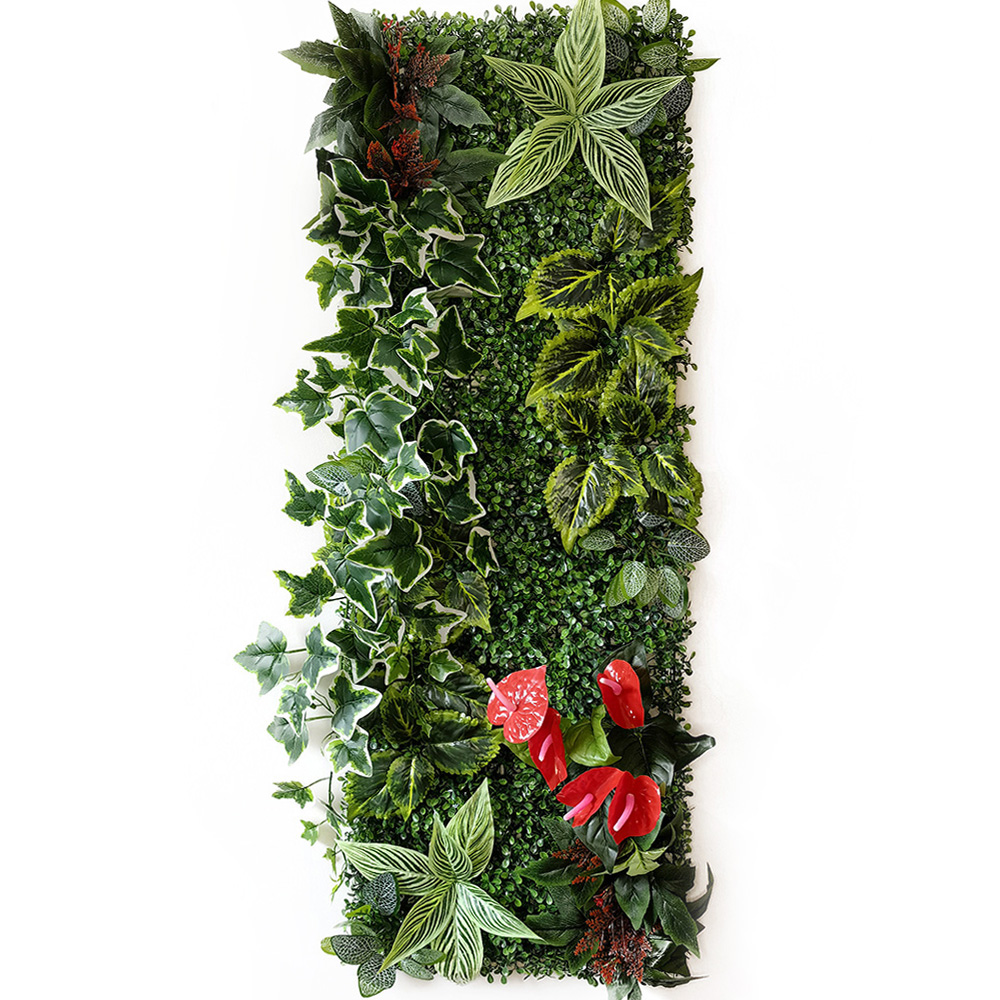 แผงผนังต้นไม้ประดิษฐ์สีเขียวขน - Bonsai Garden Wall บทวิจารณ์และราคา