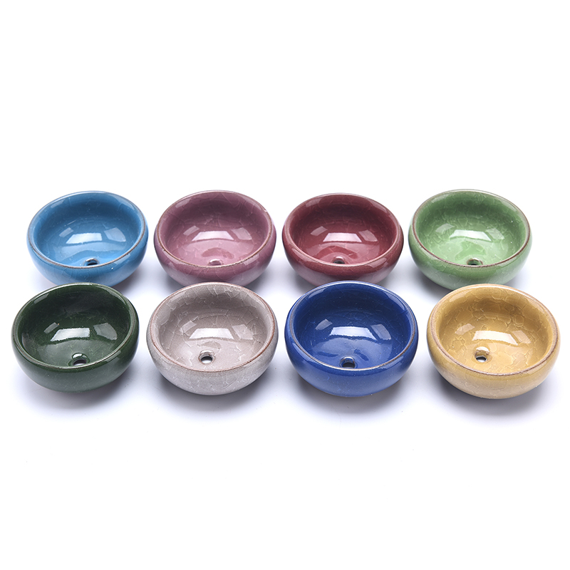 น่ารัก Ice-Crack Glaze ดอกไม้เ - Mini Bonsai Zen Garden บทวิจารณ์และราคา