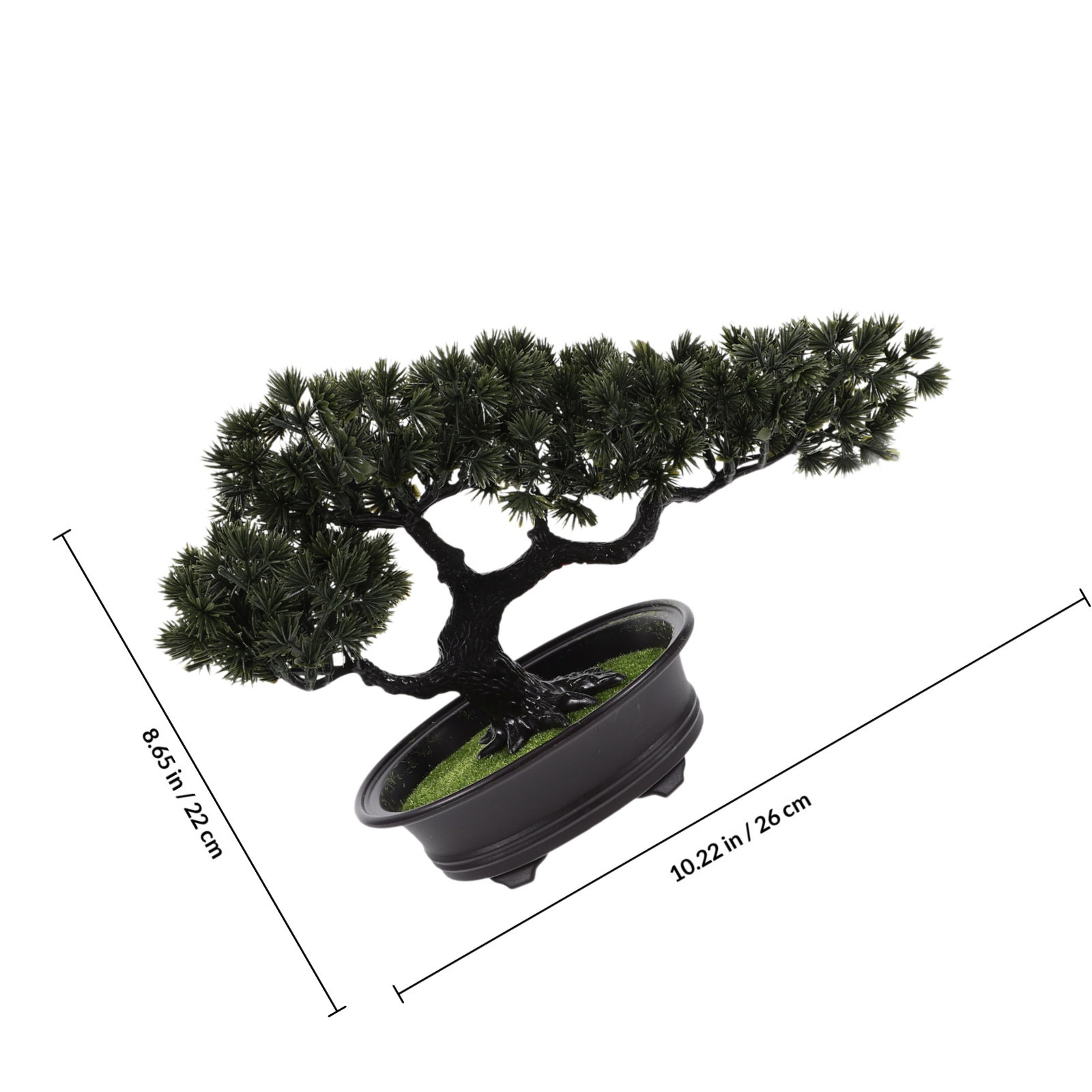 ต้นบอนไซไม้สนเทียมขนาดเล็กที่ด - Mini Bonsai Zen Garden บทวิจารณ์และราคา