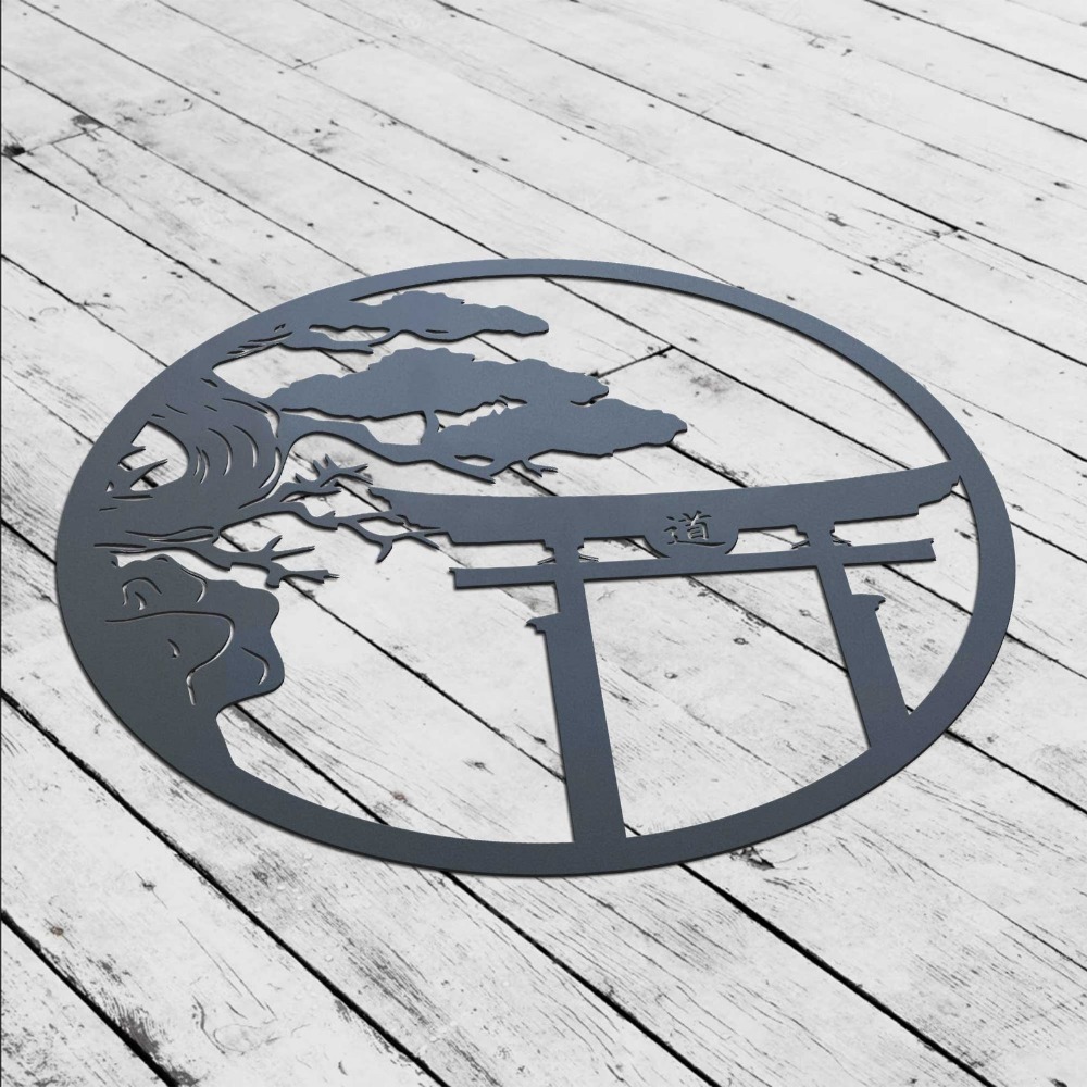 งานศิลปะติดผนังรูปต้นซากุระโลห - Bonsai Garden Wall บทวิจารณ์และราคา
