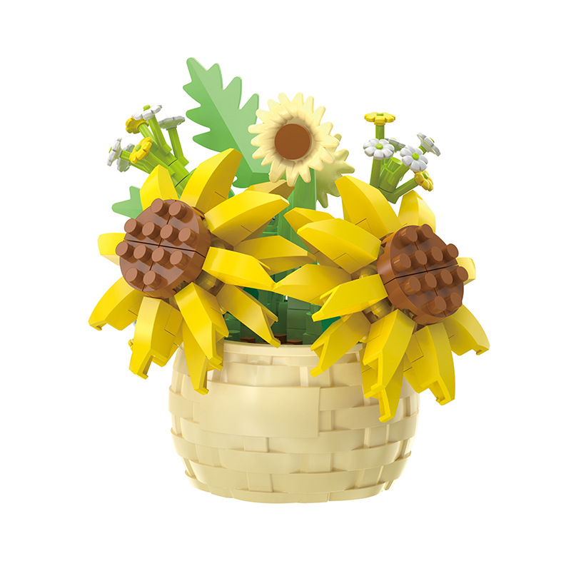 ชุดตัวต่อ DIY MOC ต้นกุหลาบ ทา - Bonsai Garden Lego Set บทวิจารณ์และราคา